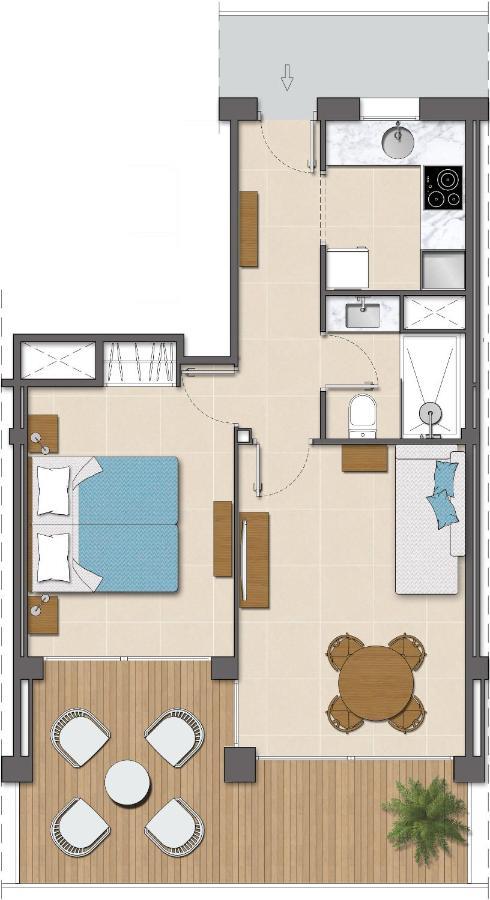 Apartamentos Costamar Lloret de Mar Exteriör bild