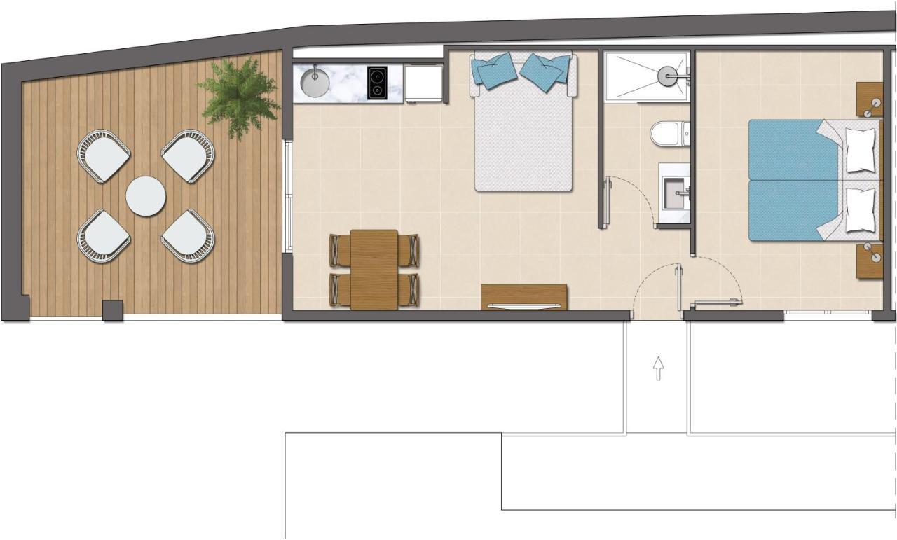 Apartamentos Costamar Lloret de Mar Exteriör bild